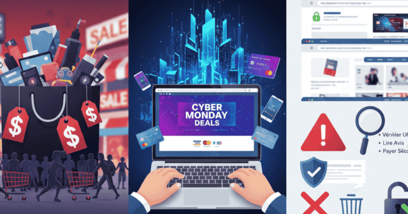 Black Friday et Cyber Monday : Comment repérer les faux sites marchands et éviter les arnaques